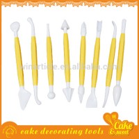 8pcs Fondant modelling tools cake decorating pen and cake decoration tools